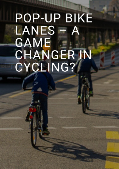 WEBINAR: POP-UP BIKE LANES – A GAME CHANGER IN CYCLING?